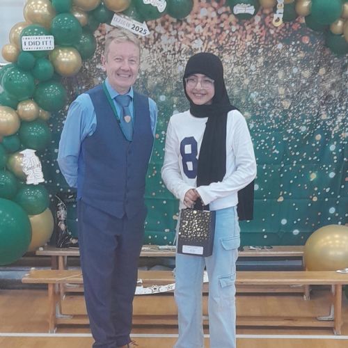 Leaving awards ceremony