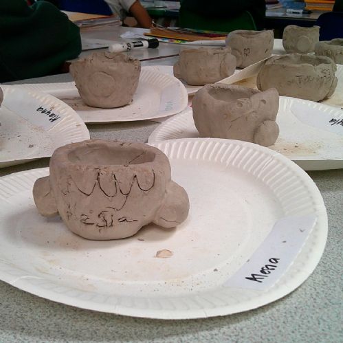Year 2 pottery